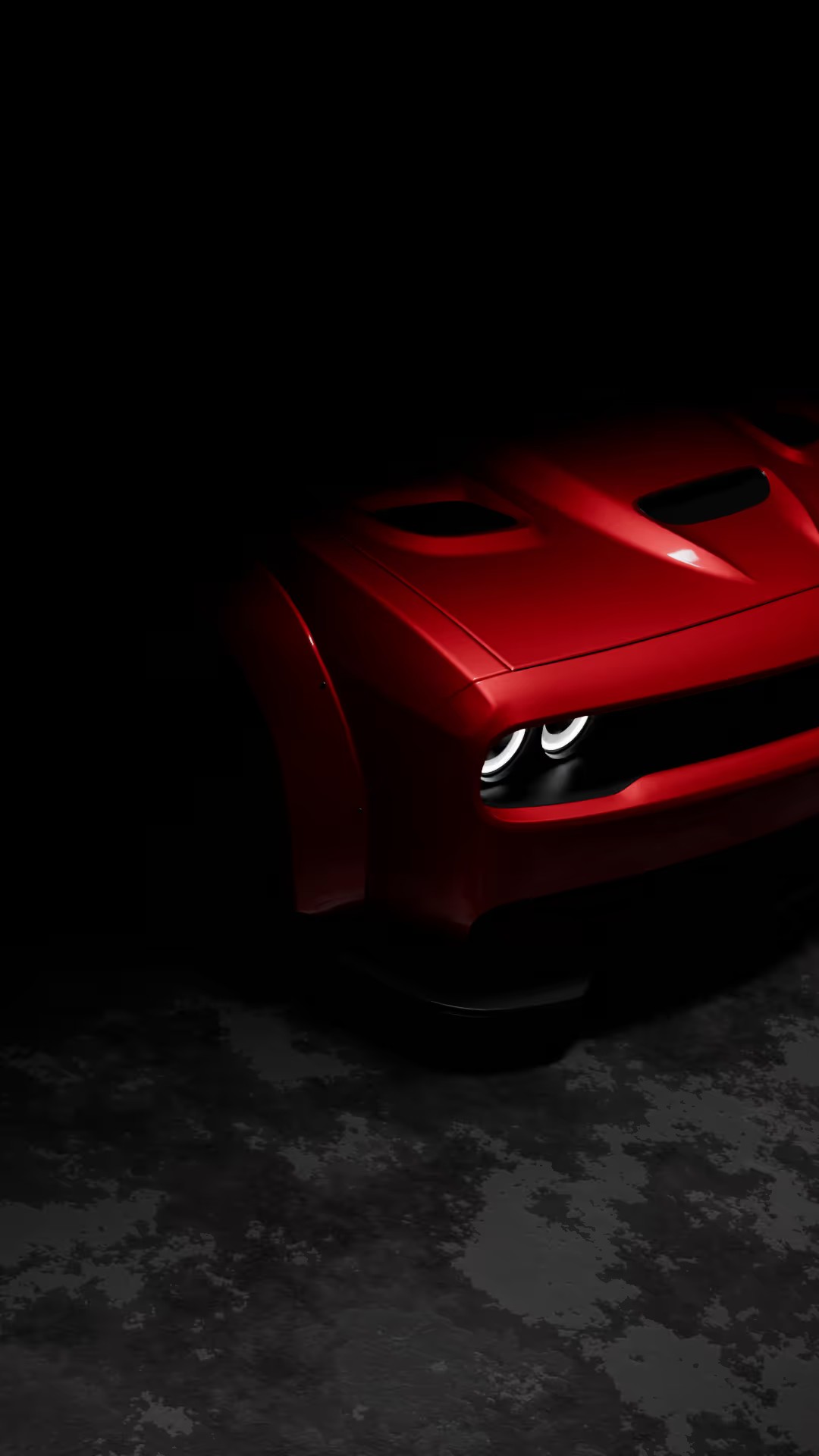 Scène 3D automobile Dodge